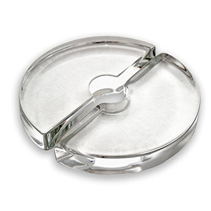 Luna Glass Crock Weights, 8.5" (Patented) - size: 8.5" DIA