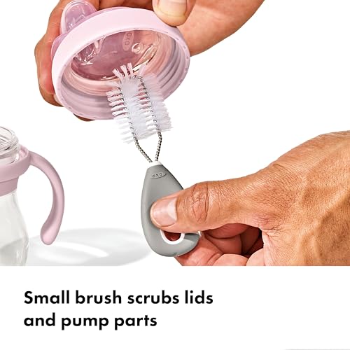OXO Tot Cleaning Set for Straw & Sippy Cup - Pebble