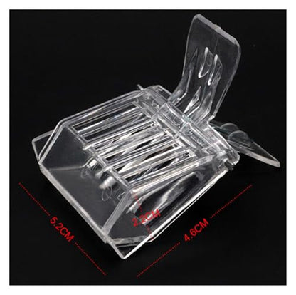 Queen Bee Cage 30 Pcs Beekeeping Queen Bee Cages Catcher Clear Clip Cage Equipment Tool Beekeeper Equip