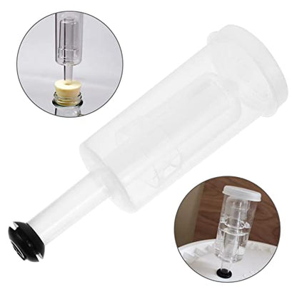 Garneck 1set Craft Beer Brewing Accessory Stopper Silicone Plugs Home Brew Supplies Brew One-way Valve Wine Stopper for Bottles
