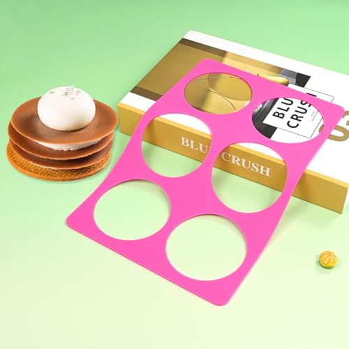 mostsom Round Silicone Chocolate Molds & Lace Stencil Mat, Cheese Chocolate Mold, DIY Cake Decorating Tools, Bakeware Accessories for Candy, Truffle, Cupcake, Wedding, and Kitchen Baking (F_ Round) - size: F_ Round