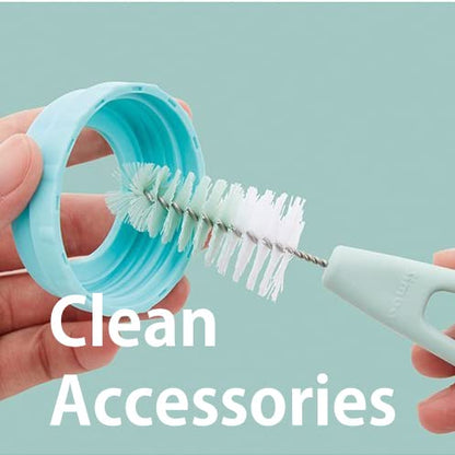 Simba Rotary Nipple Brush (Green, Set of 2) - color: Green