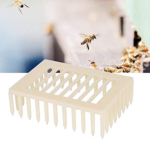 Queen Cage,20Pcs Plastic Shape Queen Rearing Box Bee Cage Beekeeper Tool Beekeeping Equipment