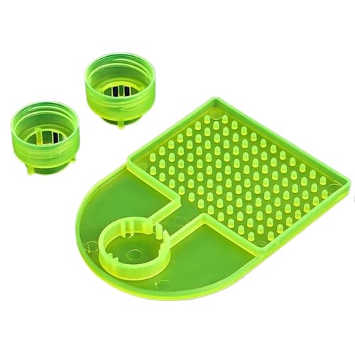 Beekeeping Feeder Water Feeding 30pcs Bees Water Feeder Entrance in Beehive Feeding Internal Mineral Bottle Adaptor Anti Drowning Beekeeping Supplies
