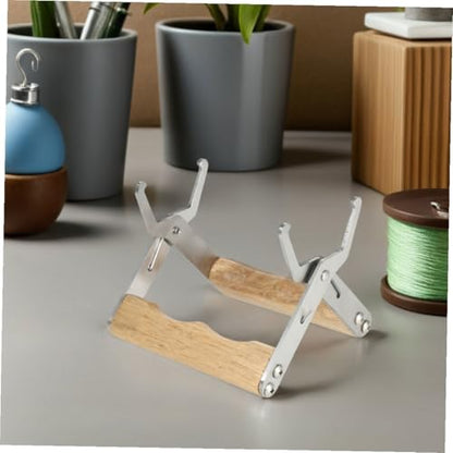 4pcs Stainless Steel Beekeeping Frame Gripper and Bee Hive Frame Holder Set with Wood Handle for Honey Harvesting and Hive Inspection Tools