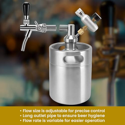 Adjustable Draft Beer Adjustable Faucet