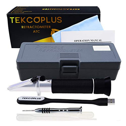 3-in-1 Animal Clinical Refractometer, Veterinary Refractometer, Scale Clinical Refractometer for Cat and Dog Urine Specific Gravity and Serum Protein Health Index with ATC - color: Urine Sg / serum protein