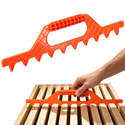 BESPORTBLE 2pcs Beekeeping Frame Spacers – 9 Frame Spacer Tool for Beehive Boxes, Durable and Practical Beekeeping Supplies