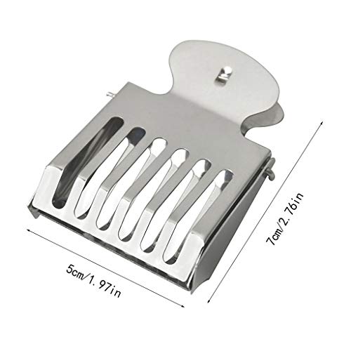 2Pcs Stainless Steel Beekeeping Queen Catcher Cage Marking Clip Beekeeper