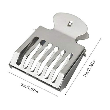 2Pcs Stainless Steel Beekeeping Queen Catcher Cage Marking Clip Beekeeper