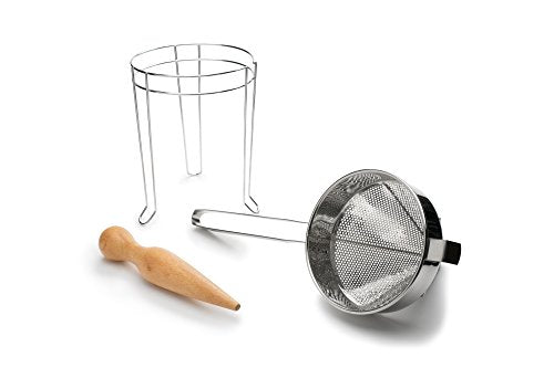 Farm to Table Chinois Set, Stainless Steel, 3-Piece