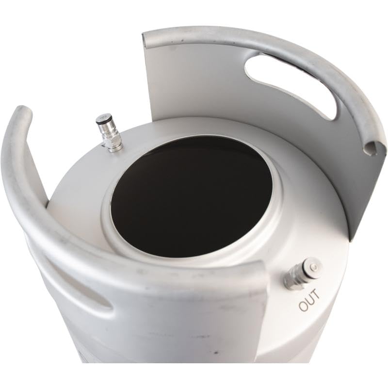 Torpedo Megamouth Keg | Ball Lock Keg | Stainless Steel Corny | 6 gal.