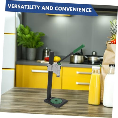 Manual Beer Bottle Capper Tool Adjustable 7.8"-18.3" Desktop Bench Capping Machine for Home Brew Glass Bottles Soda Bottling in Kitchen