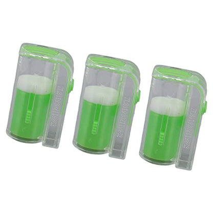 Gavigain 3PCS Bee Queen Marking Bottle One Handed Queen Bee Catcher Clip Holder Bottle Beekeeper Tool Accessory - color: green
