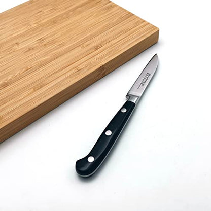 Paring Knife, MATTSTONE HILL 3.15" Small Kitchen Knife, Peeling Knife - German Steel, Triple Rivet Handle - size: 3.2"