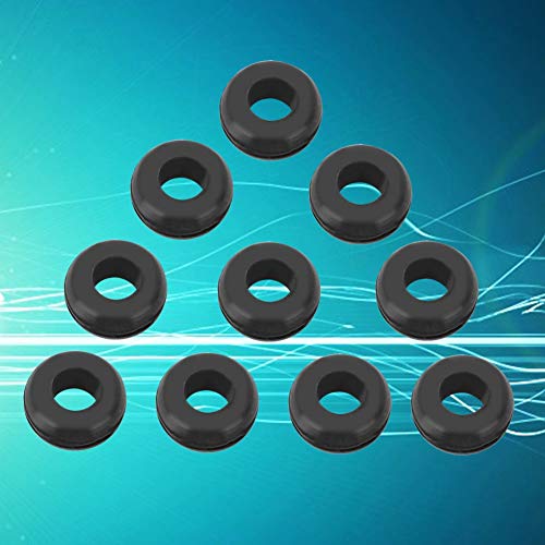Plastic Material Airlock Grommet, 10pcs Grommets Fermenter Lid Grommet, for Maintain the Ferment Beer Can Securing Airlock Brewery
