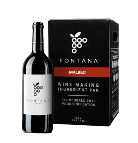 Malbec Fontana Wine Making Kit Premium 23 Liters