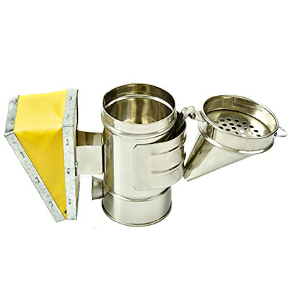 Bee Smoker for Children Mini Stainless Steel Bee Hive Smoker, Beekeeping Equipment