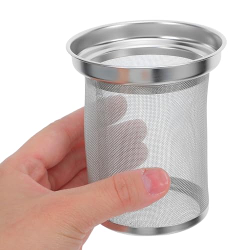 Kichvoe Stainless Steel Tea Infuser for Loose Leaf Tea Fine Mesh Filter Strainer Reusable Metal Teapot Infuser 3.58X3.18X3.18 Inches Home and Restaurant Brewing