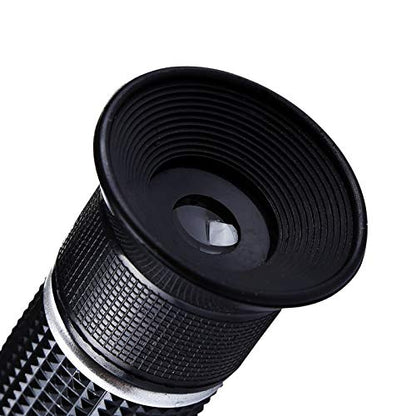 3-in-1 Clinical Refractometer for Human Use with 10-30°C ATC, Serum Protein 0-12g/dl, Urine Specific Gravity 1.000-1.050, Refractive Index 1.333-1.360 RI