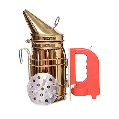 Electric Version Stainless Steel Bee Hive Smoker with Heat Shield, Beekeeper Dedicated Smoked Bee Beekeeping Equipment - color: Charging