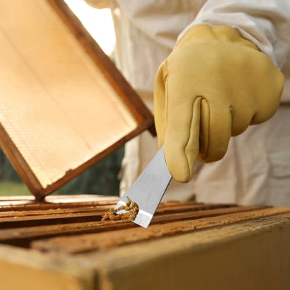 1 Pcs Beekeeping Stainless Steel Hive Scraper Tool J Hook | Multi-Functional Hive Tool for Beekeepers