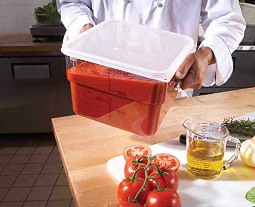 Cambro SFC12SCPP190 Seal Covers, 12, 18 & 22 Quart, Pack of 1 - size: 1 Count (Pack of 1)