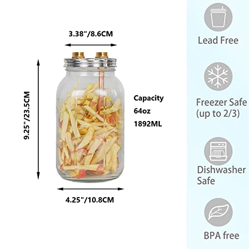 Shine Still Alcohol Distiller 8 Gallon with Stainless Steel Pot Glass Thumper Keg Copper Coil Thermometer Water Pump Home Brewing Kit for Wine Making Whisky Brandy Vodka - size: 8GAL/30L With Glass Thumper