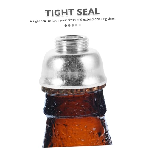 BESTOYARD Manual Beer Bottle Capper Tool with Cap Pressing Device Portable Capping Equipment for Home Brewing Easy to Use for Gatherings and Travel