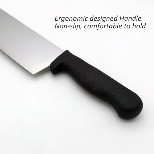 Cheese Knife 16.5 Inch - MATTSTONE HILL Large Cheese Knife With Double Handles, Cheese Cutter, Polypropylene Handle, Black - size: 16.5"