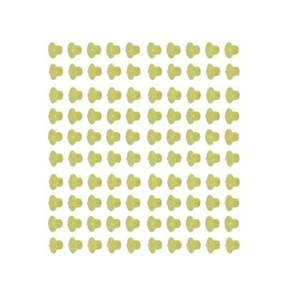 300PCS Queen Bee Rearing Cup Plastic Vivid Color Beekeeping Bee Cell Cup for Beekeeper Equipment Bees Tools(Yellow) - color: Yellow