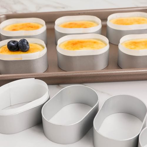 Cheese Mold and 200pcs Baking Tool Stainless Steel, Easy to Clean Creative Cake Mould to Keep Cheese in Shape Professional Cake Shop Baking Homemade Chocolate
