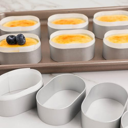 Cheese Mold and 200pcs Baking Tool Stainless Steel, Easy to Clean Creative Cake Mould to Keep Cheese in Shape Professional Cake Shop Baking Homemade Chocolate