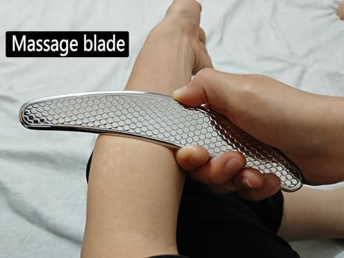 3 in 1 Professional IASTM Massage Tool Set, Stainless Steel Muscle Scraper, Physical Therapy Tools for Soft Tissue - style: GYX COELE-03