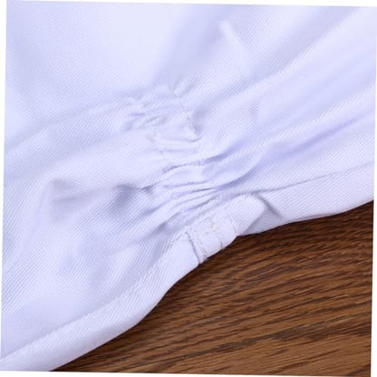 Totority Full Body Keeping Suit Beekeeping Suit with Veil Keeping Full Body Suit Professional Beekeeper Suit White