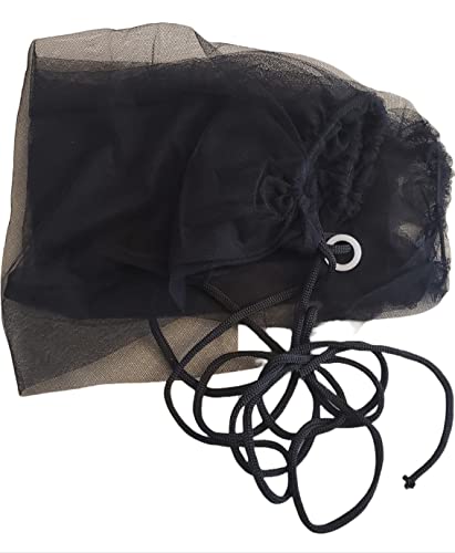 Ultra-Fine Bee & Mosquito Head Net Mesh - Lightweight, Breathable Protection for Beekeeping, Gardening, Hiking & Camping.