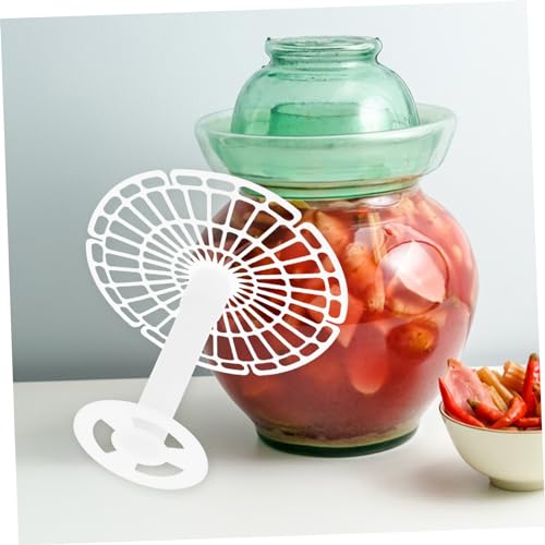 Fermentation Jar Press Tool Pickle Fixer for Wide Mouth Jars Small for Reliable Food Compression for Sauerkraut and Pickling