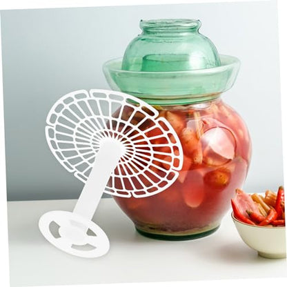 Fermentation Jar Press Tool Pickle Fixer for Wide Mouth Jars Small for Reliable Food Compression for Sauerkraut and Pickling