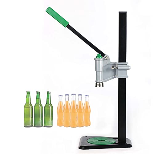 Manual Beer Bottle Capping Machine, Bench Bottle Capper, Multi-Purpose Bottle Cap Sealing Capper Tool, Capping Machine, 10pcs/min,