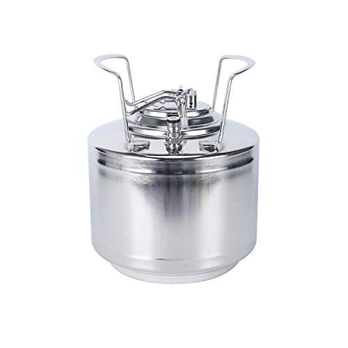 Stainless Steel 1.6 Gallon Mini Ball Lock Keg System For Small Batch HomeBrewing Beer Brewing Strap Handle (6L)