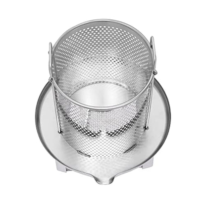 12.6L Fruit Honey Presser Bee Honey Press Extractor,Beeswax Presser Household Manual Honey Extractor Beekeeping Machine Grape Fruit Juice Press Extractor for Fruits,Vegetables.