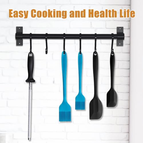 Silicone Basting Brush 2 Pcs Pastry Brush for Oil, BBQ, Grill, Sauce Baking Cooking, Dishwasher Safe (Blue) - color: Blue
