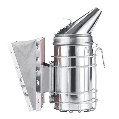 Bee Smoker Iron Board for Beekeeping Equipment – Cast Iron Beehive Smoker Stand with Heat- Base, Fit for Standard Bee Smokers