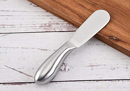 WOIWO 1PCS Stainless Steel Butter Knife Butter Knife Versatile Cheese Cheese Knife Household Kitchen Baking Tool