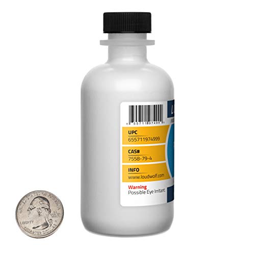Sodium Phosphate Dibasic / 4 Ounce Bottle / 98+% Pure Food Grade/Fine Powder - size: 4 Ounces in 1 Bottle