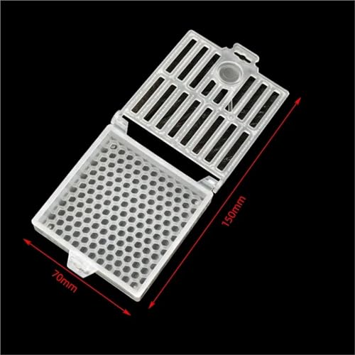 Queen Bee Cage 15pcs Queen Bee Post Cage Transparent Queen Bee Transport Cage Move Transmit Mail Box Catcher Beekeeping Supplies for Beekeeping Supplies