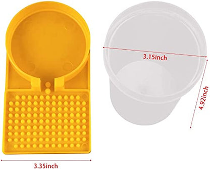 3 Pack Beehive Beekeeping Water Dispenser，Bee Feeder Bee Drinking Beekeeping Equipment Honey Beehive Entrance Feeder Nest Beekeeper Tools