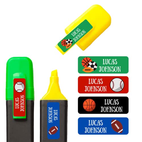 Custom Waterproof Dishwasher Safe Kid Name Labels for Daycare(128 Pack), Camp, School Supply, Baby Bottles, Lunch Boxes and Cups, Travel. Cute Personalized Design Name Stickers (Pattern 23) - color: Pattern 23