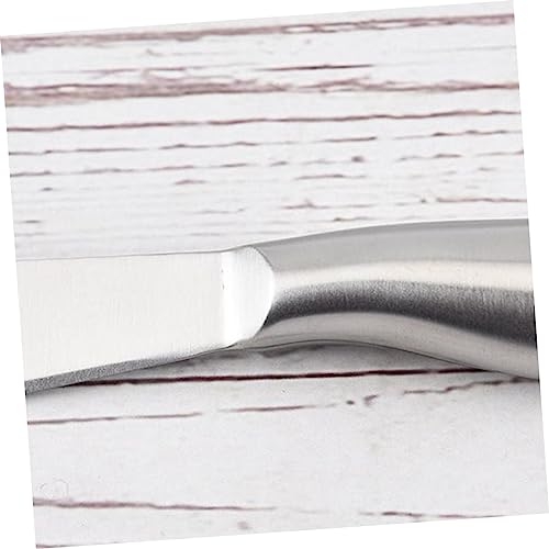 MAGICLULU Stainless Steel Cream Spatula Set 2-Piece Butter Spreader and Cheese Knife Kitchen Utensil for Baking and Icing Sturdy and Easy to Clean