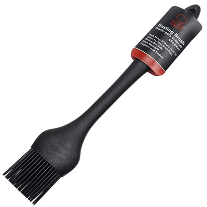 Chef Craft Premium Silicone Basting Brush, 10.25 inch, Black - color: Black